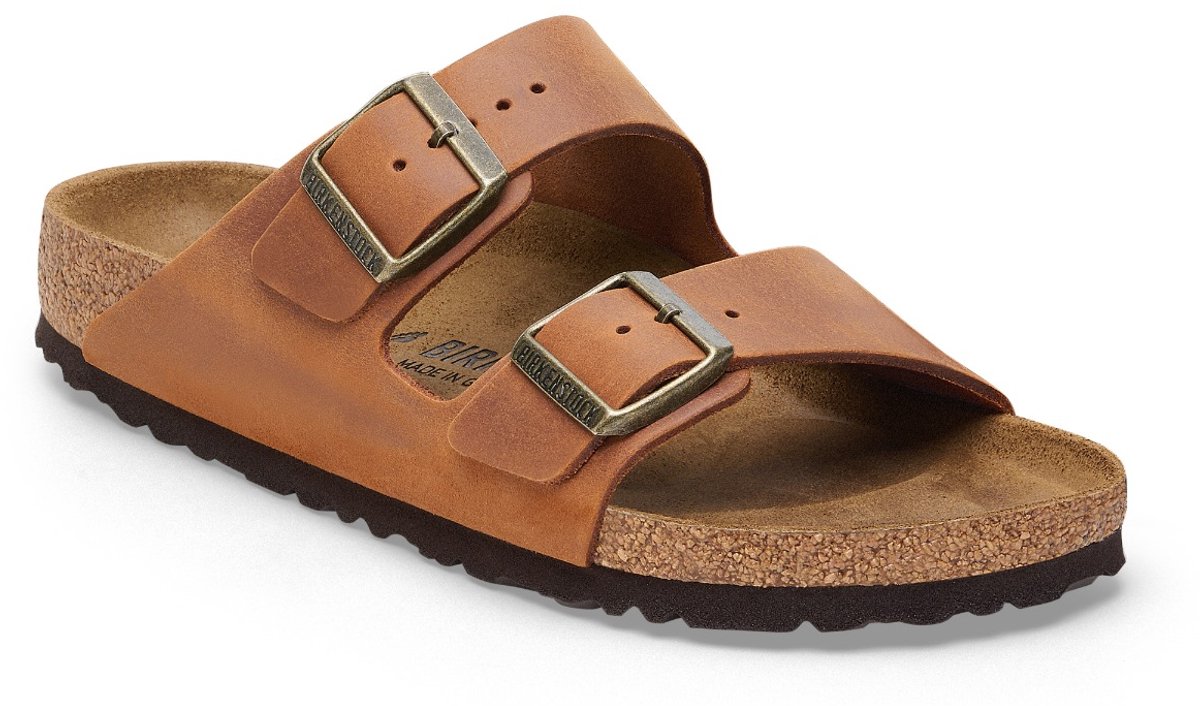 BIRKENSTOCK ARIZONA OILED LEATHER COGNAC- -Narrow 4066648711001 Bruin