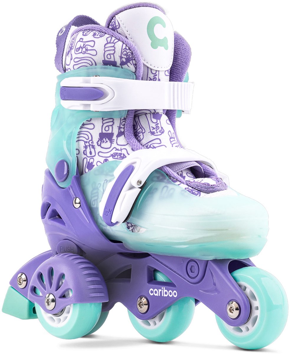 Cariboo Step 1 Skates Inline Skeelers Kinderrollers Skeelers – Softboots Verstelbare Munt
