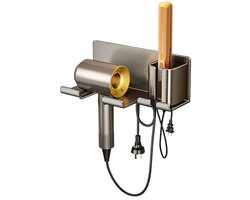 Convient pour SE 2e génération / Laifen — Support de sèche-cheveux — Installation sans percer — Support magnétique — Support de sèche-cheveux — Étagère de rangement pour accessoires