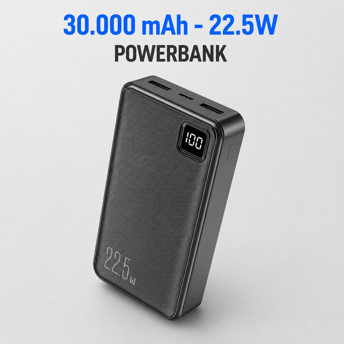 Powerbank 40.000 mAh Snellader met Led Display - afbeelding 2