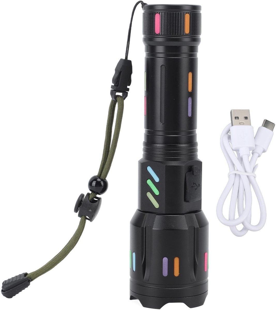 MTTproducts- Fakkel Draagbaar - LED Lantaarn - Hoogwaardige Batterij - Kampeeraccessoire - Industrieel Gereedschap - Verbeterde Efficiëntie - Zaklamp
