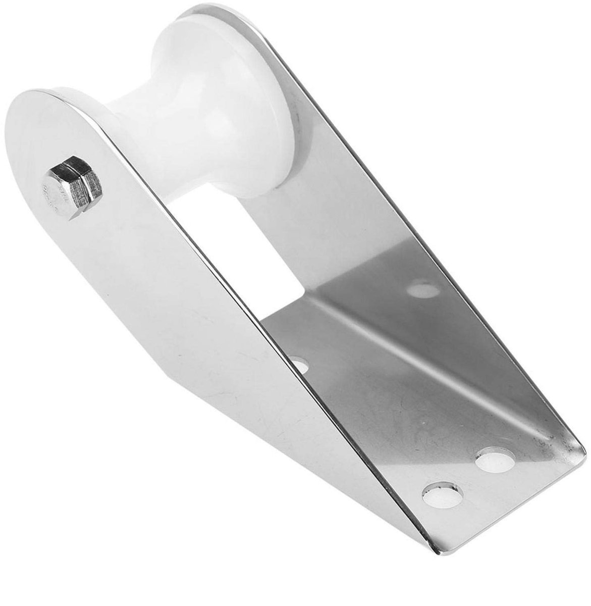 MTTproducts- Boegankerroller Heavy Duty - 316 Roestvrij Staal - Hoogglans Gepolijst - Corrosiebestendig - Voorgeboorde Montagegaten - Universeel voor Zeeboten/Jachten - Ankerrol