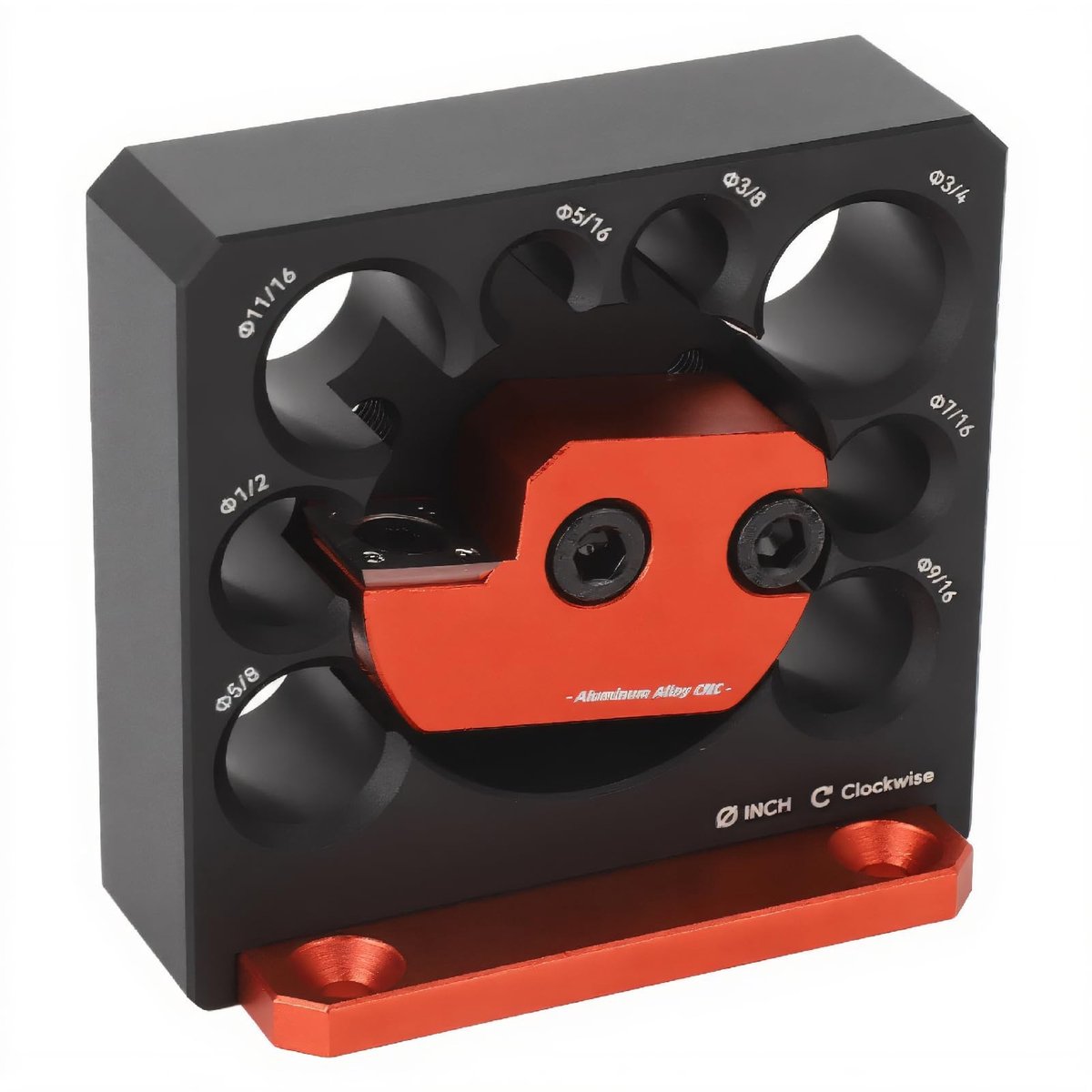 Cosensi- Dowel Maker Jig Duurzaam - Verstelbare Plug Machinemal - Hardmetalen Inzetstukken - Wegwerpzaagblad - Comfortabel Gebruik - 8 Draaigaten - Houtbewerkingstool