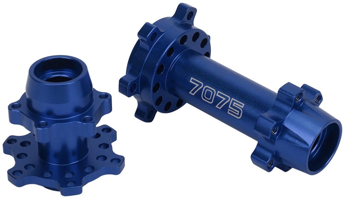 Cosensi- Achterwielhub Duurzaam - Aluminium 7075 T6 - Hex - Geschikt voor Losi 1:4 Promoto-MX - Slijtvast - Prachtig Uiterlijk - Wielnaaf