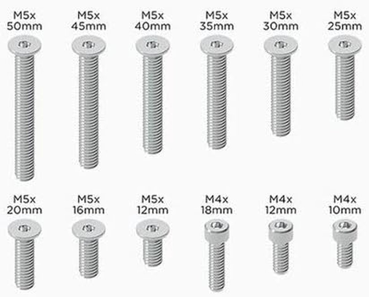 Reserve Schroevenset voor Smartphone Bevestiging