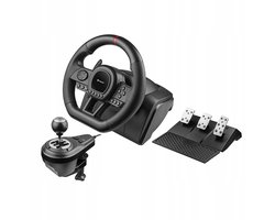 Tracer Gaming Stuurwiel - 6 in 1 Stuur - Pedalen en Versnellingspook - PC/PS4/PS3/Xbox One/Switch