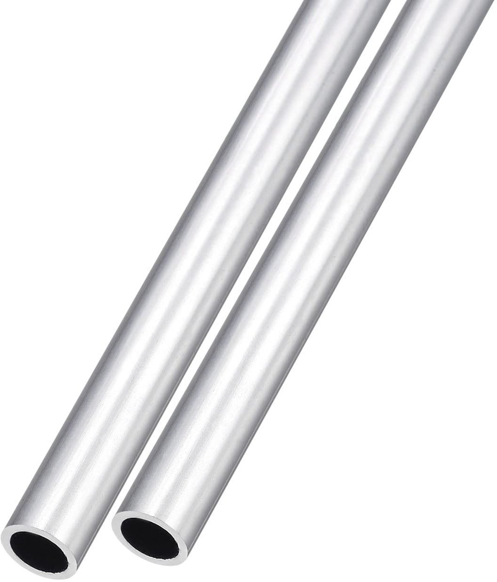 Dailygoods - Aluminium Buis 2 Stuks voor Knutselen en Huisinrichting