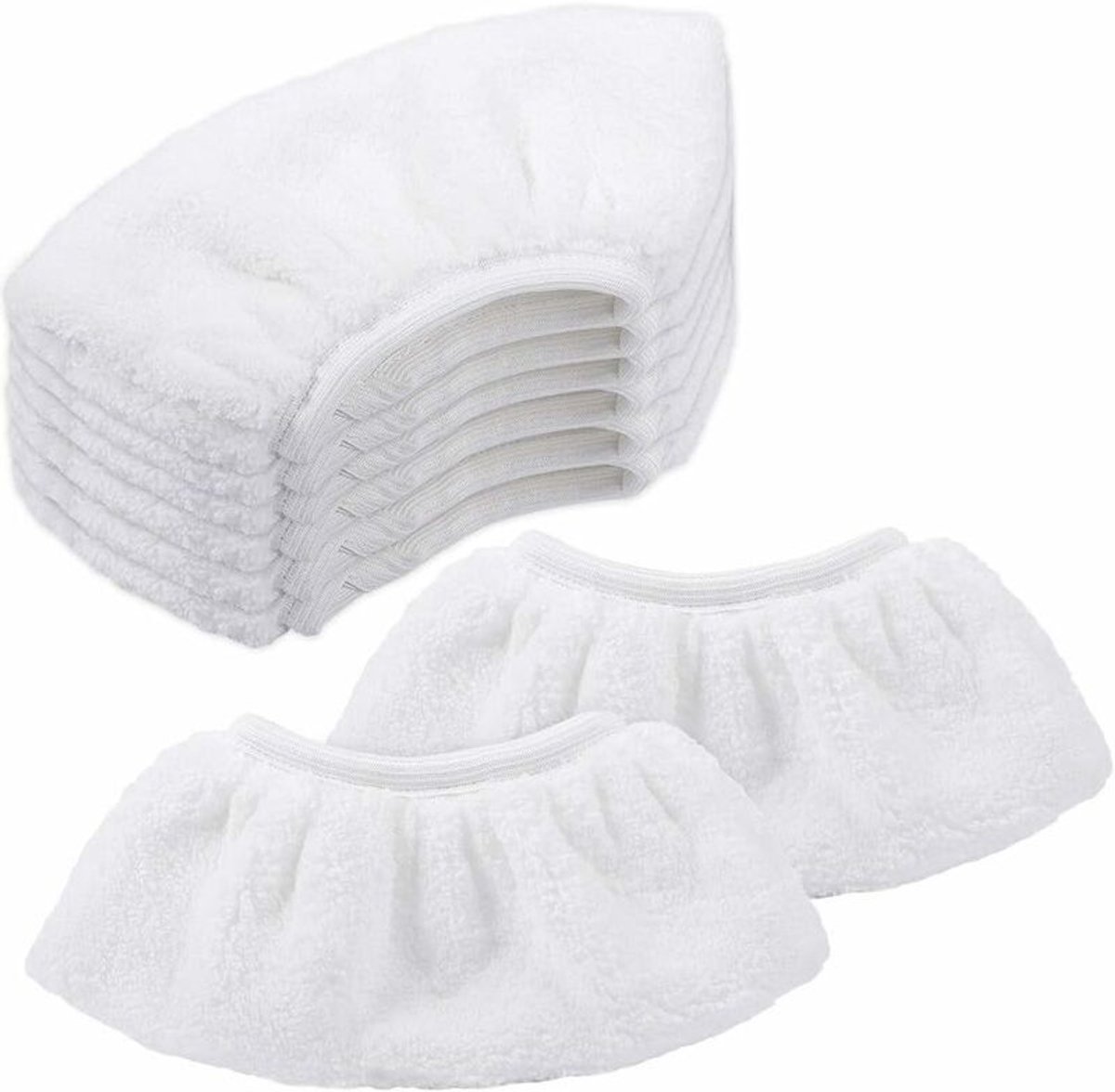 Geschikt voor Kärcher schoonmaakdoekjes, 8 stuks, microvezel.