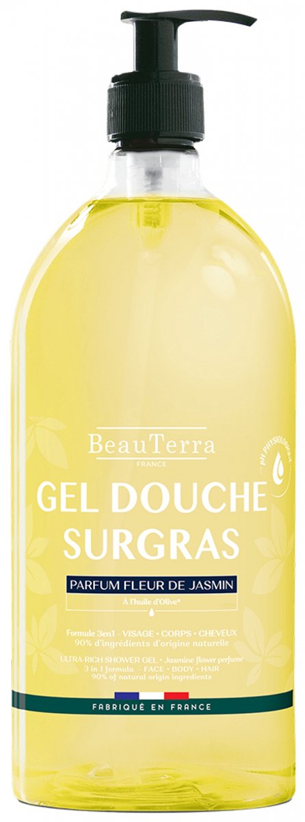 Douchegel Beauterra Fleur de Jasmin 1 L