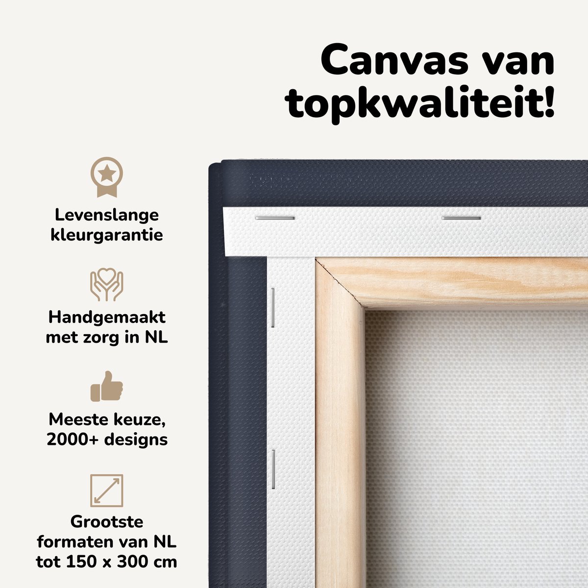 Canvas schilderij 90x60 cm - Wanddecoratie Mancave - Biefstuk - BBQ - Muurdecoratie woonka