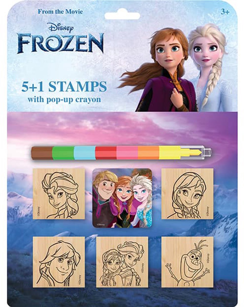 Stempel 5+1 met Frozen Wax - UNI