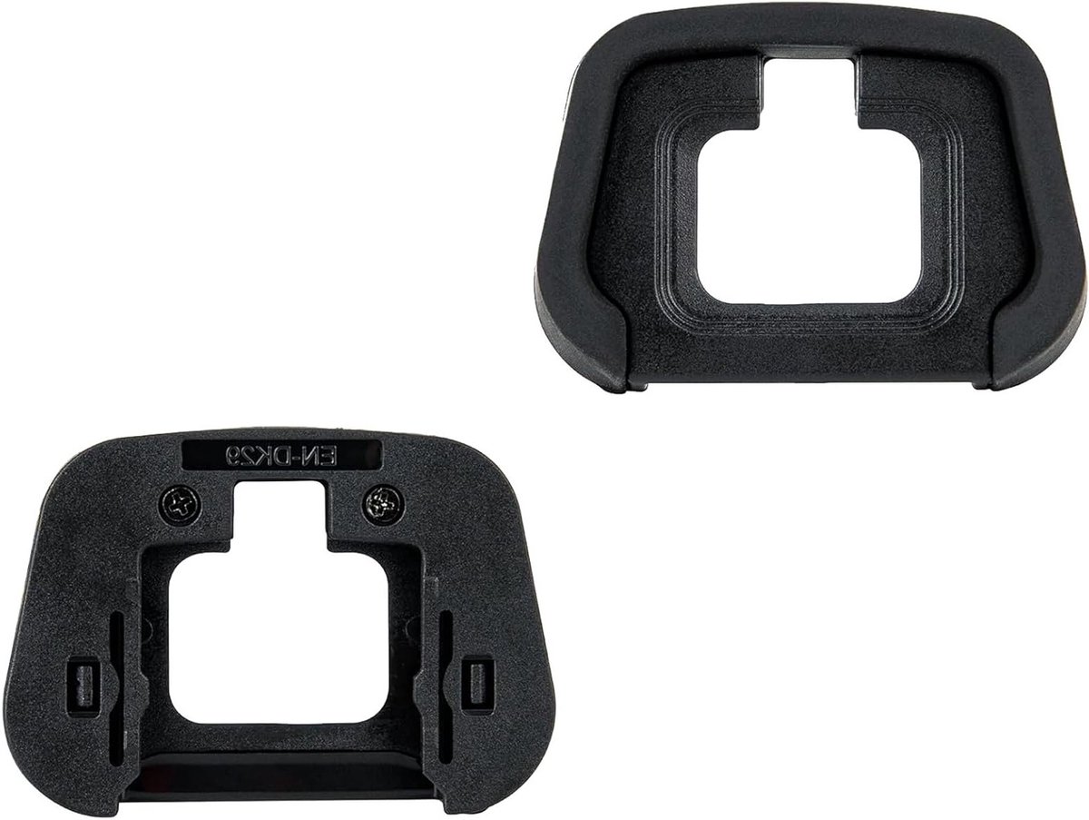 Comfortabele Soft Silicone Oogschelp voor Nikon Camera's, Vervangt DK-29, Geschikt voor Z5 Z6 Z7 Series, Ideaal voor Fotografie en Videografie
