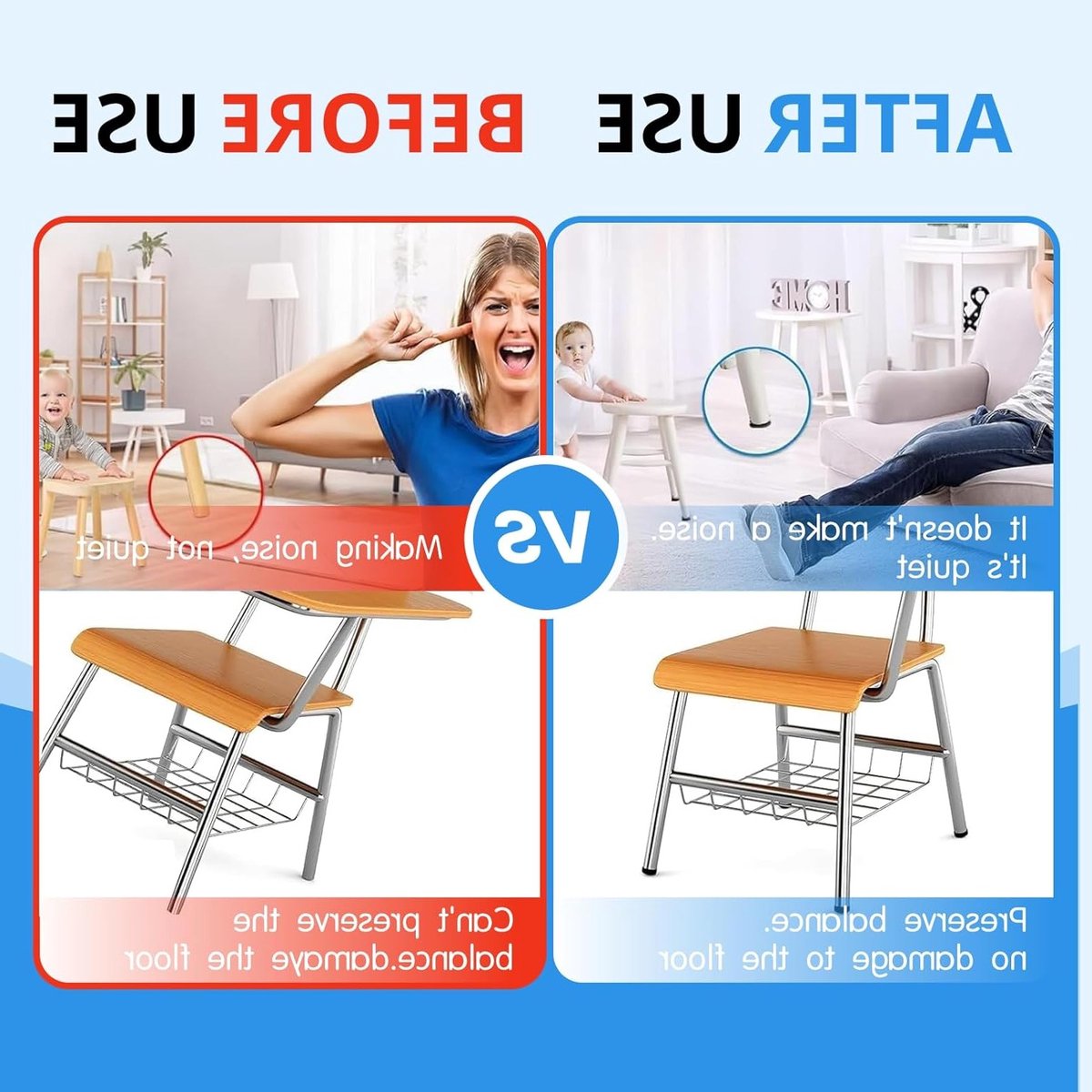Set van 20 ronde slat plugs van 40 mm voor buisdiameter 16 - 100 mm, perfect voor stoelpoten en buisafsluitingen, duurzame kunststof doppen voor bescherming en stabiliteit