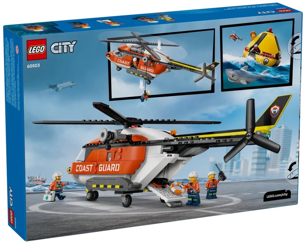 LEGO City Exploration - Kustwacht Helikopter - 60503 — afbeelding 19