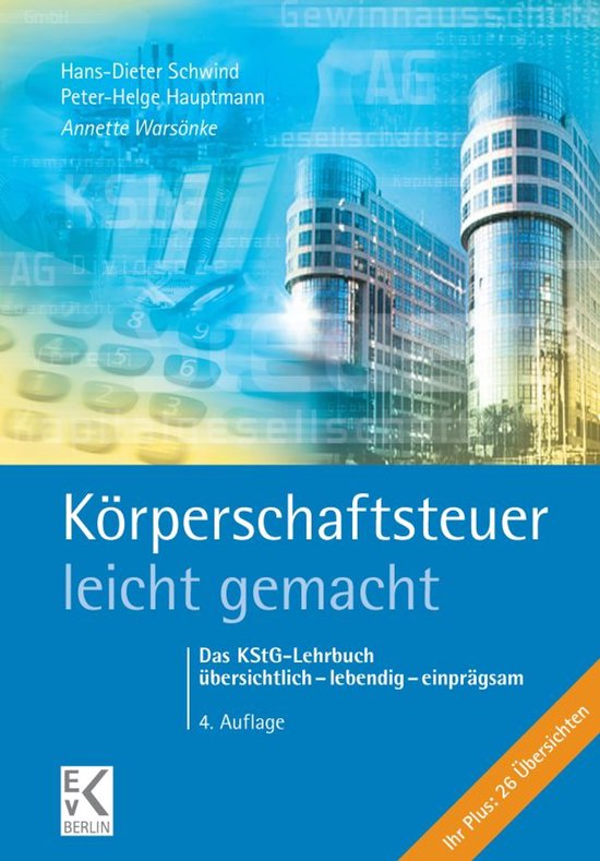 BLAUE SERIE – leicht gemacht- Körperschaftsteuer – leic ... - cover