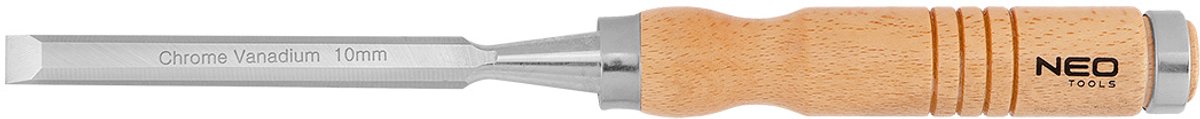 NEO Dłuto - Houtbewerking - CRV Staal - 10mm - Houten Handgreep