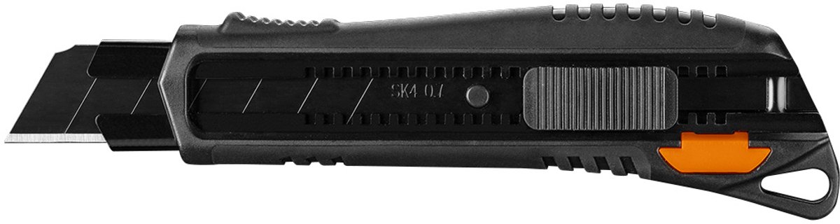 Grupa Topex NEO - Breekmes - 25mm - ABS Handvat - Zwarte Staal Lemmet