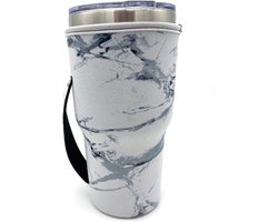 Herbruikbare Neopreen Iced Coffee Cup Sleeve - Isolerende Mouw voor 32oz Tumbler, Perfect voor Trenta Starbucks en Grote Dunkin Donuts, Ideaal voor Koude Dranken