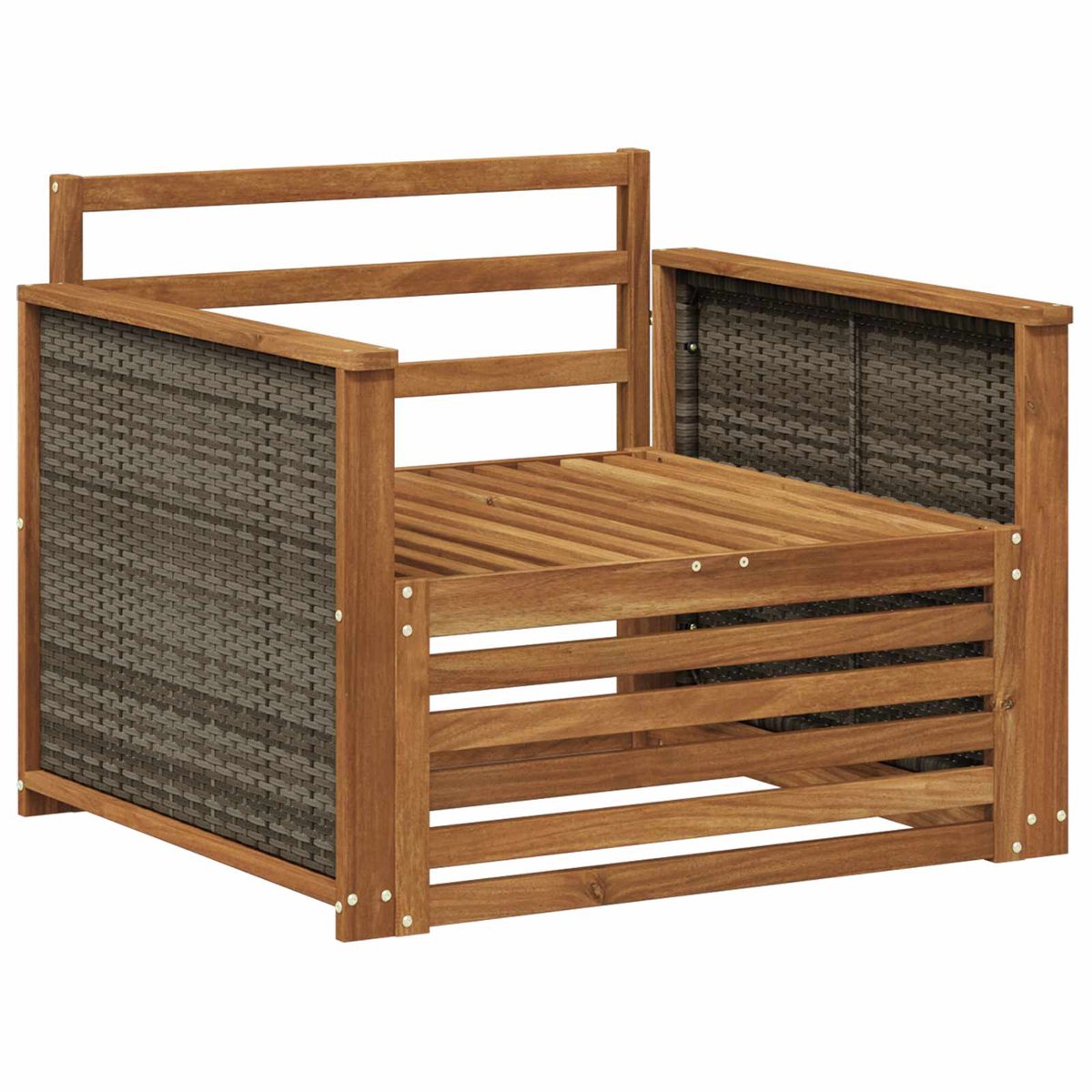 vidaXL - Buiten - Midden - Sofa - Naturel