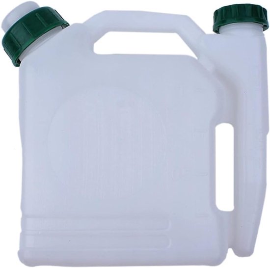 Mengfles 2-Takt - Brandstof Fles - Motor Onderhoud - Duidelijke Maatstrepen - 1 Liter - Wit — afbeelding 2