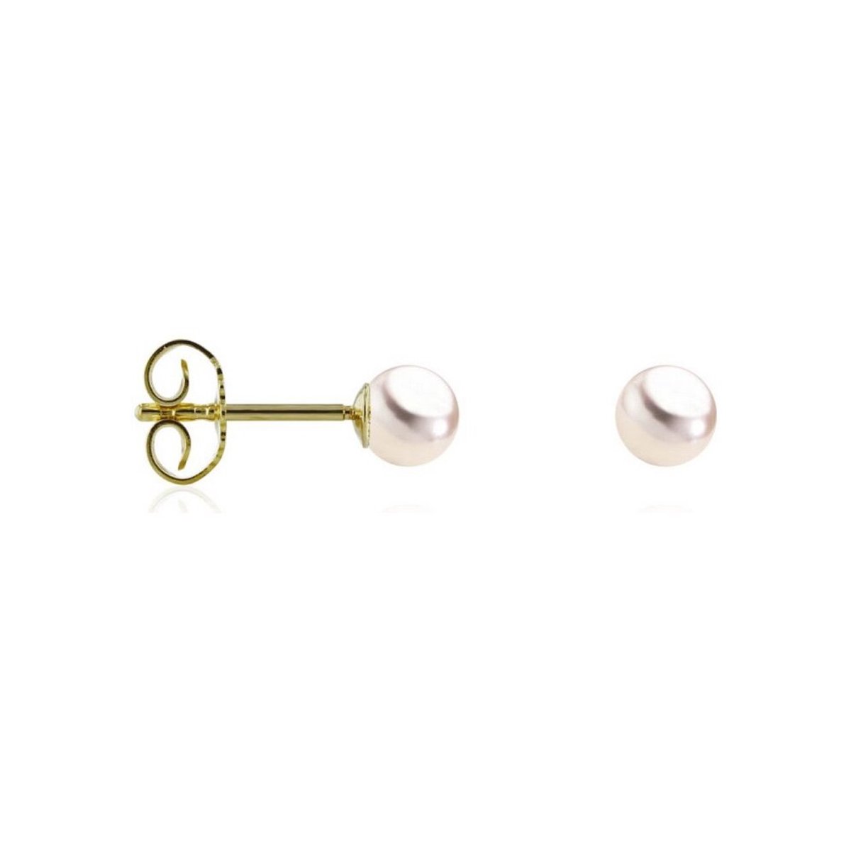 Luna-Pearls oorsieraden Oorringen HS1025_4-4.5mm