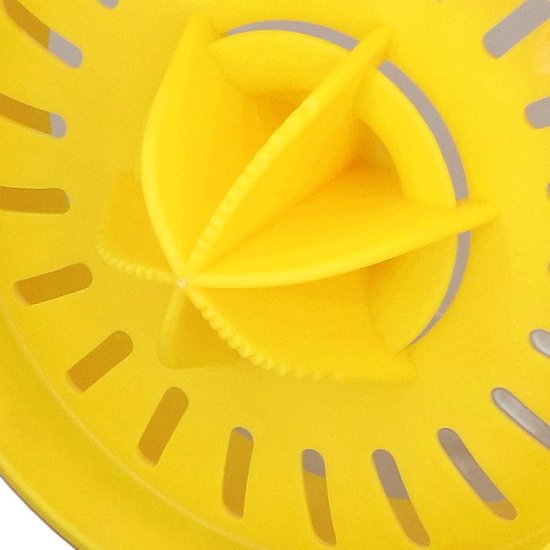 Citruspers - Sapmaker Handmatig - Verse Sappen Maken - Eenvoudige Bediening - Compact Formaat - Geel — afbeelding 2