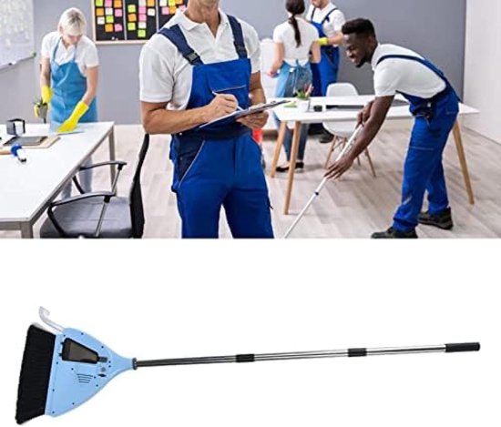 Veegmachine 2-in-1 - Vacuümbezem - Vloeren Reinigen - Sterke Zuigkracht - Draadloos - Wit — afbeelding 5