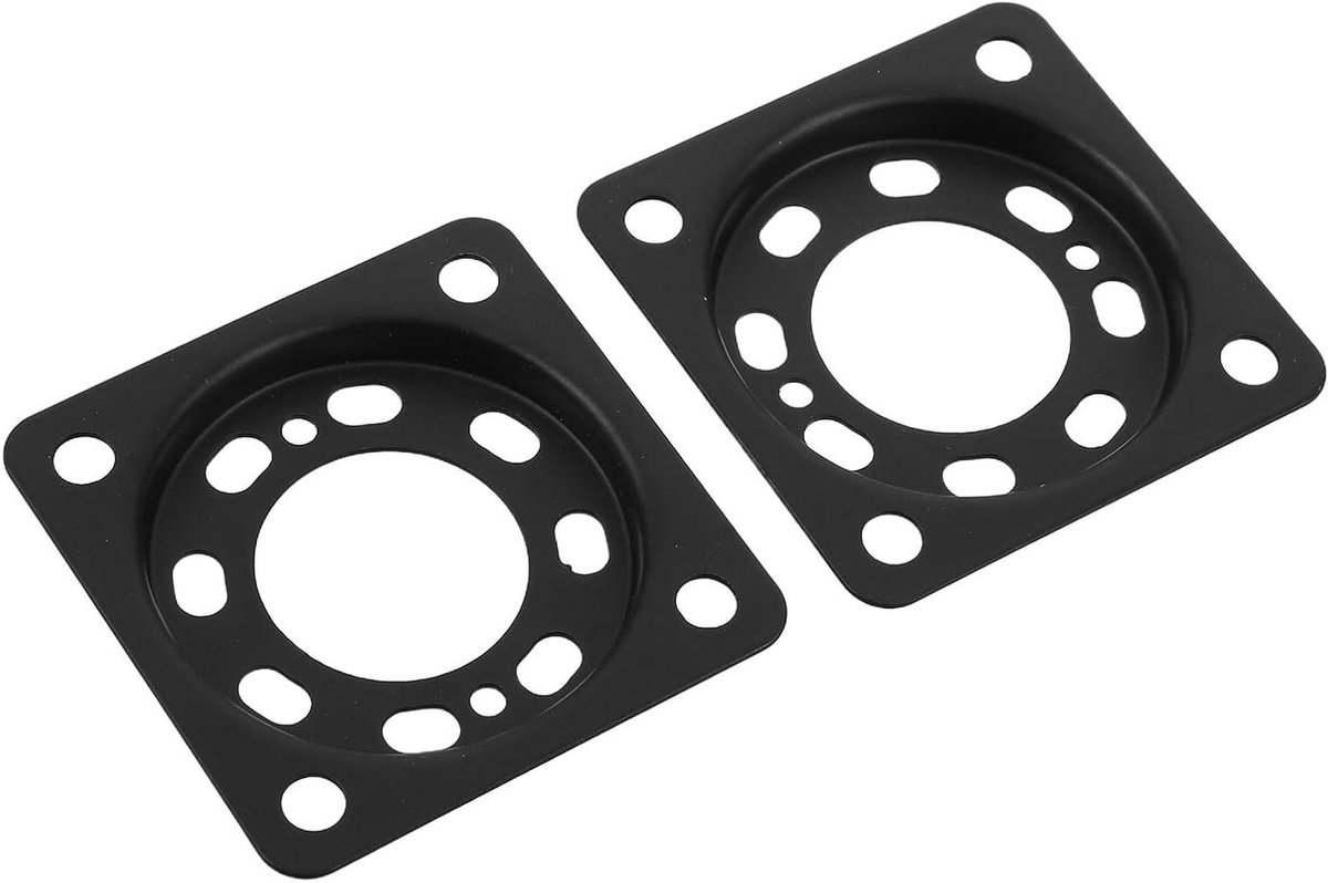 VALICLUD 2 Stuks Audio Isolatieplaten met Ijzeren Buizen Trillingsdempers voor Luidsprekers Platenspelers Geluidskwaliteitsverbeteraar Anti- Voeten voor Home Audio Apparatuur
