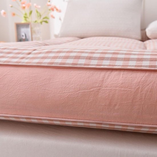 Opvouwbare Matras - Japanse Futon - Comfortabel Slapen - 10cm Dikke Vulling - 150 x 200 cm - Groen — afbeelding 4