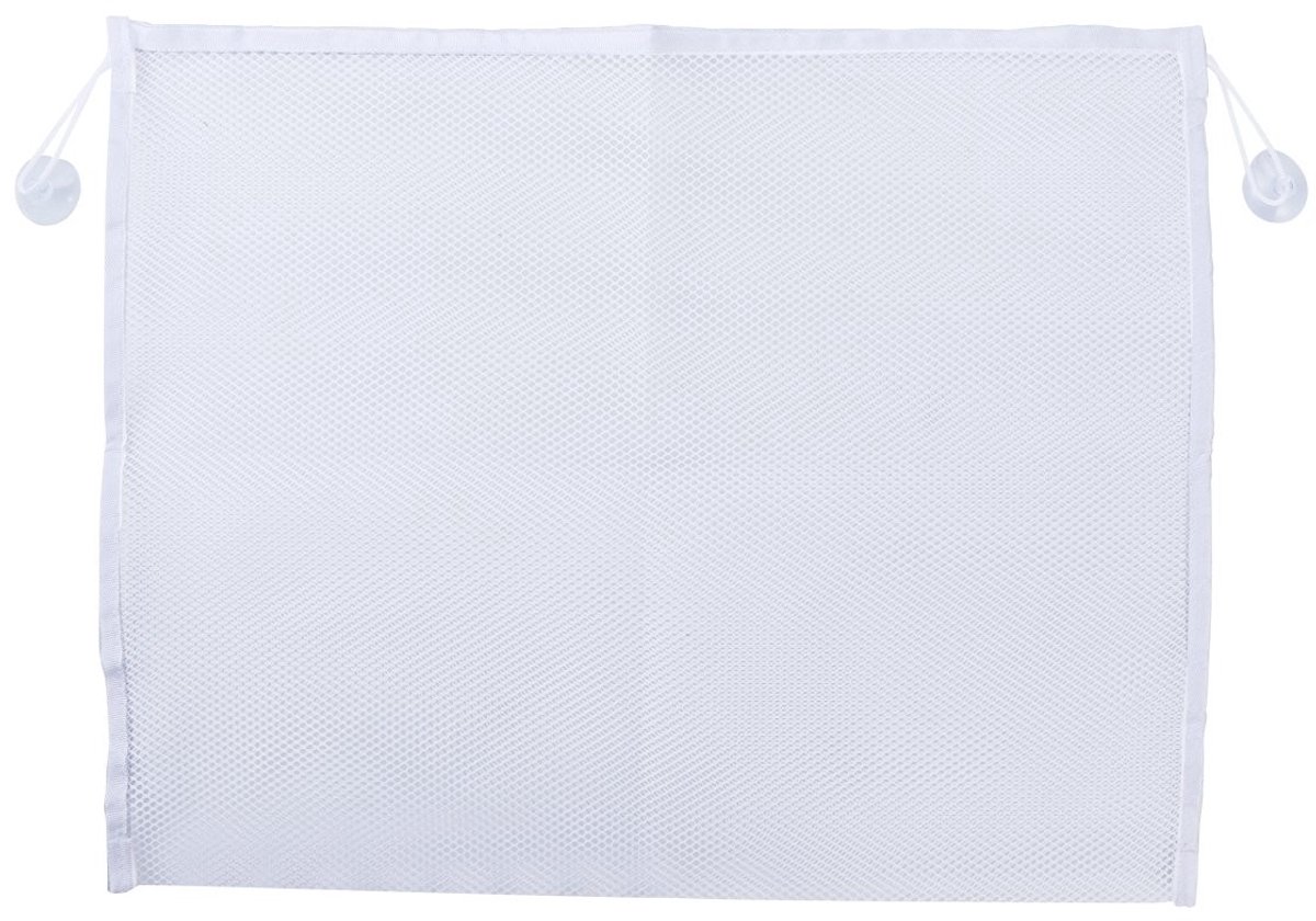 Dailygoody - Bad Speelgoed Organizer - Badkamer Opbergnet - Sterke Zuigkracht - Polyester - Bad Speelgoed - Geschikt voor Kinderen - Wit