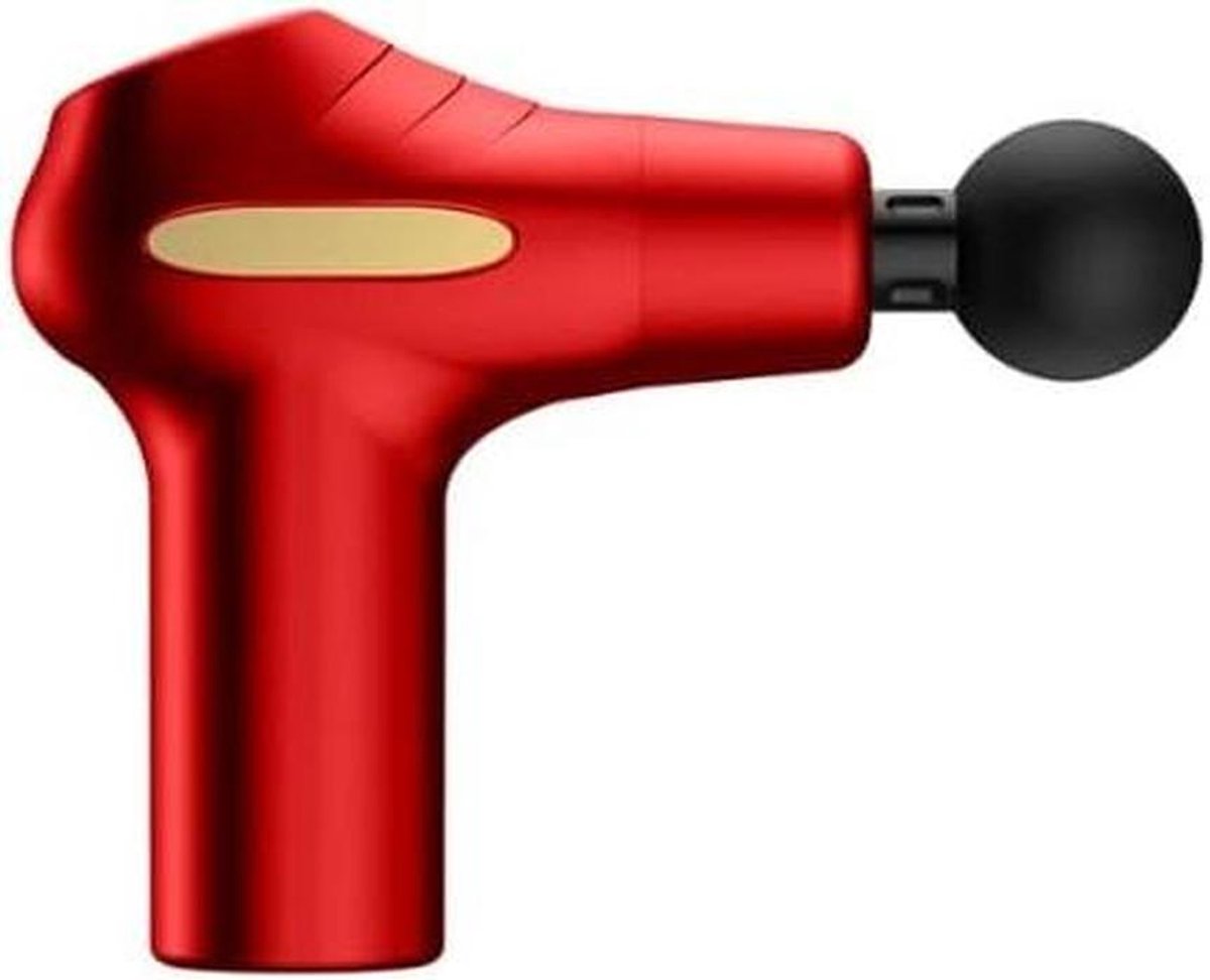 Massagepistool - Spierstimulator - Spierherstel - 32 snelheden - 1500 gram - Rood