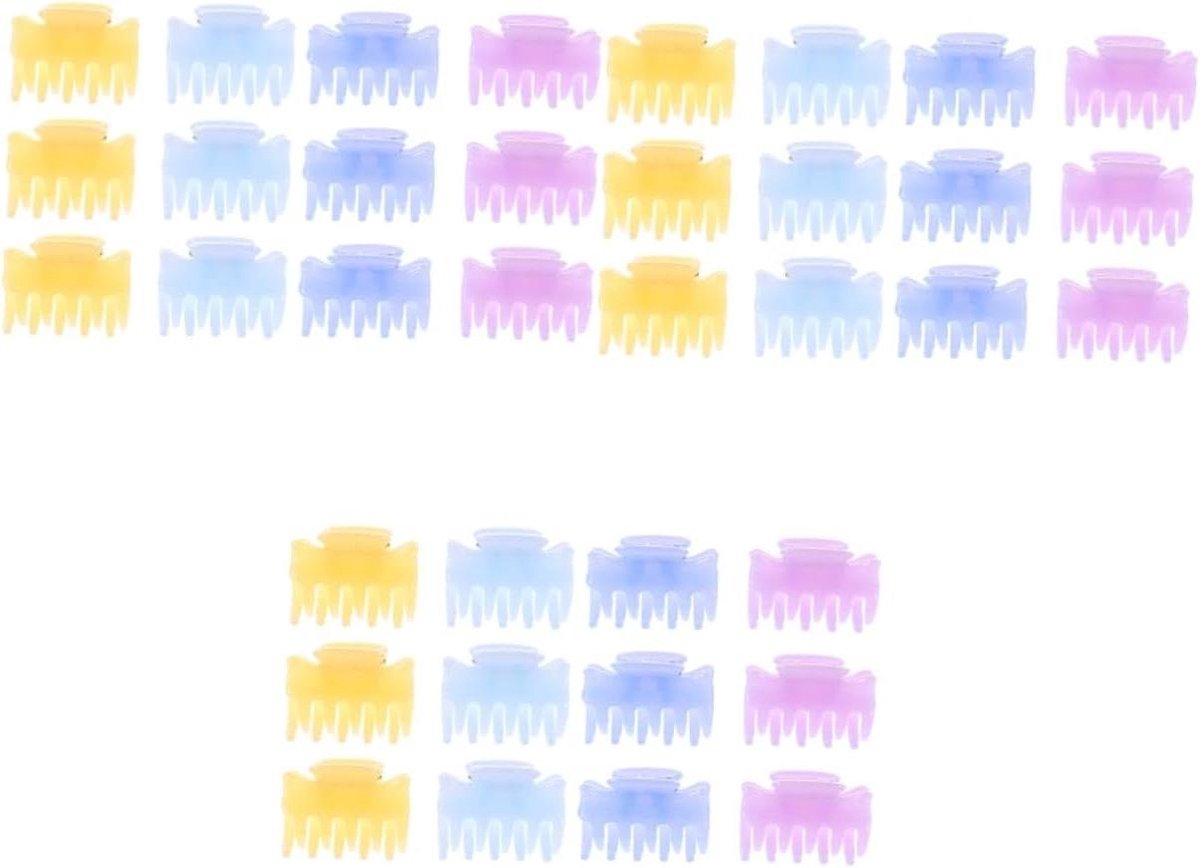 Haarklauw Set - Haarclips Mini - Dagelijks Dragen - Veelzijdige Stijlen - 36 Stuks - Assorti