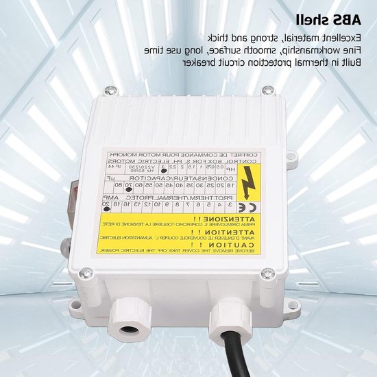 Diepe Putpomp Regelaar 2.2KW 70uf 20A - Besturingseenheid voor Dompelpompen en Waterpompen met Hoge Efficiëntie — afbeelding 2