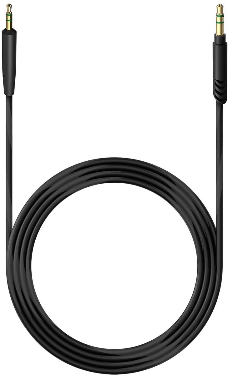 Audiokabel - Vervangende aux-kabel - Muziek Luisteren - Hoogwaardig Koper - 15 meter - zwart