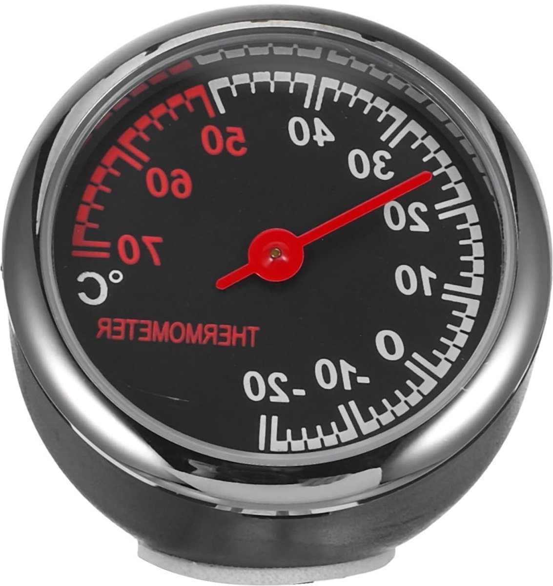 Luminous Auto Thermometer voor Dashboard, Mini Voertuig Thermometer met Stalen Kern, Ideaal voor Auto Decoratie en Nauwkeurige Temperatuurmeting in Voertuigen