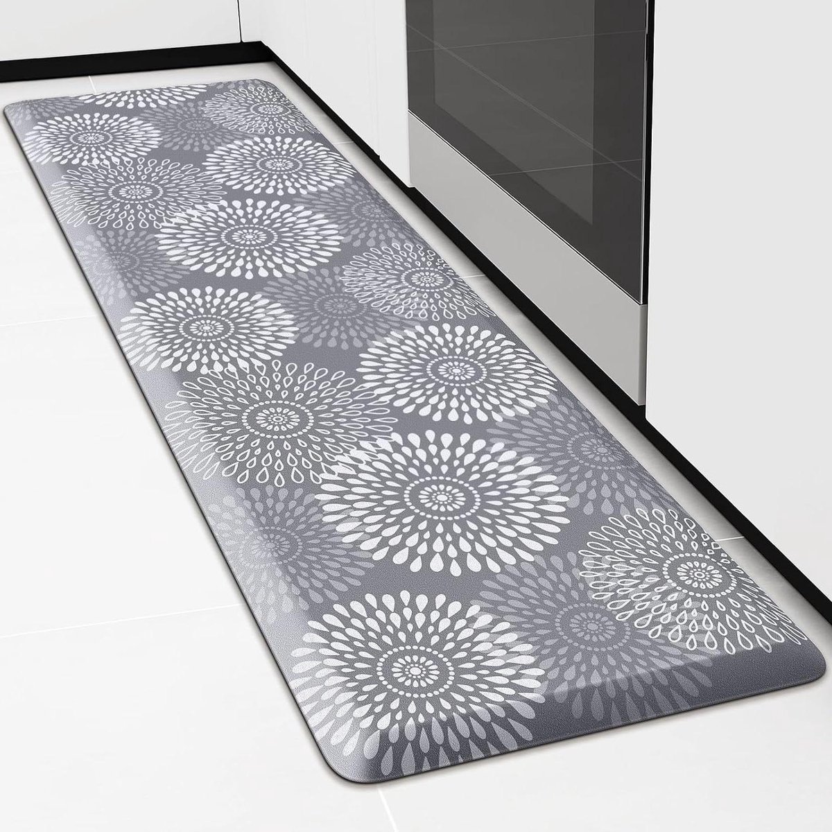 Keukenmat - Comfortmat Vloermat - Staand Werk - Anti-vermoeidheid - 44 x 152 cm - Grijs