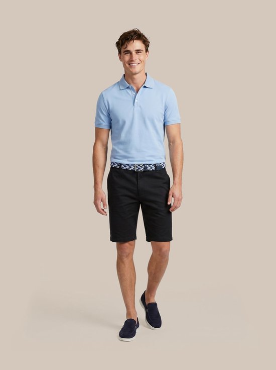 Suitable Liquid Poloshirt Lichtblauw - Maat 3XL - Heren - Polo shirt Heren met Korte mouw