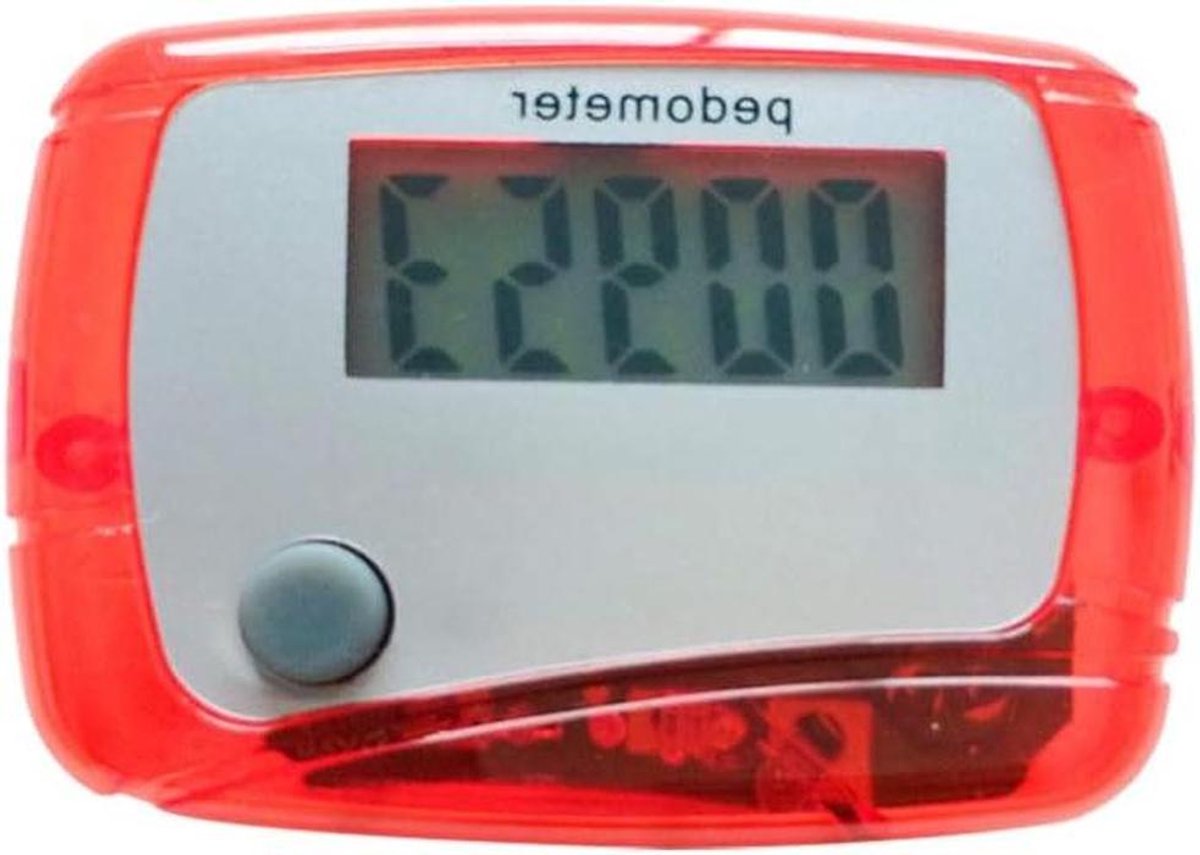 Digitale Stappenteller - Loopmeter Stappenteller - Sporten en Wandelen - Nauwkeurige Stappentelling - 47 x 33 x 20 mm - Willekeurig