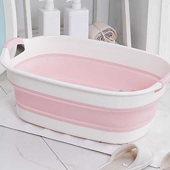 Inklapbaar Peuterbad - Draagbaar Babybad - Reizen en Kamperen - Ruim en Compact - 60 x 40 cm — afbeelding 2