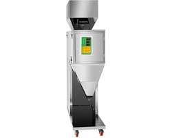 Flolife - Automatische Vulmachine 10-999g RVS 200W – Digitale Weeg- & Verpakkingsmachine voor Graan, Thee, Rijst, Zaden en Korrels – Intelligente Kwantitatieve Vulmachine