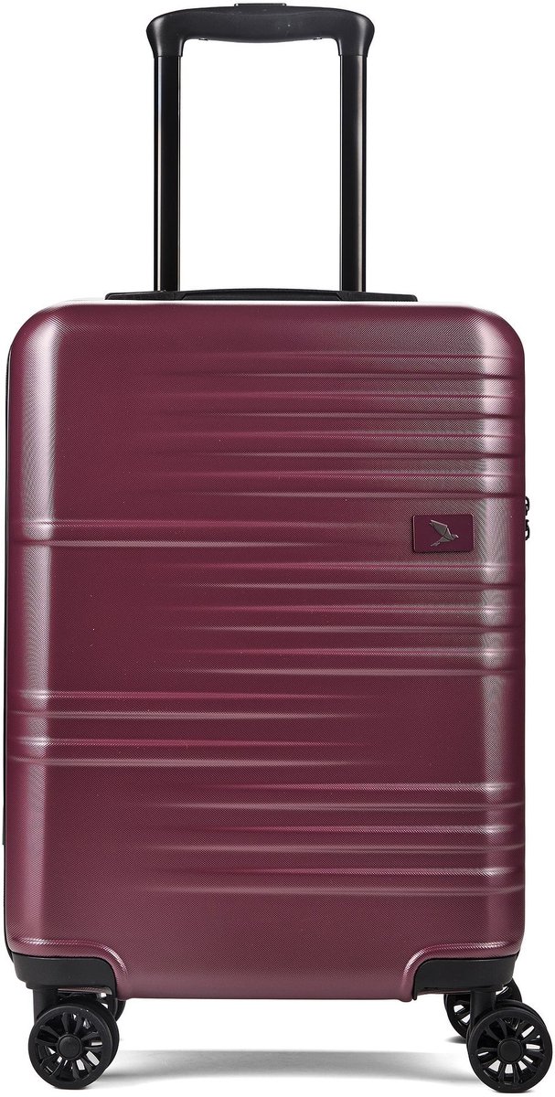 Pack Easy Mena 4 wielen Cabinewagen 55 cm - Harde bagage - TSA slot - violett