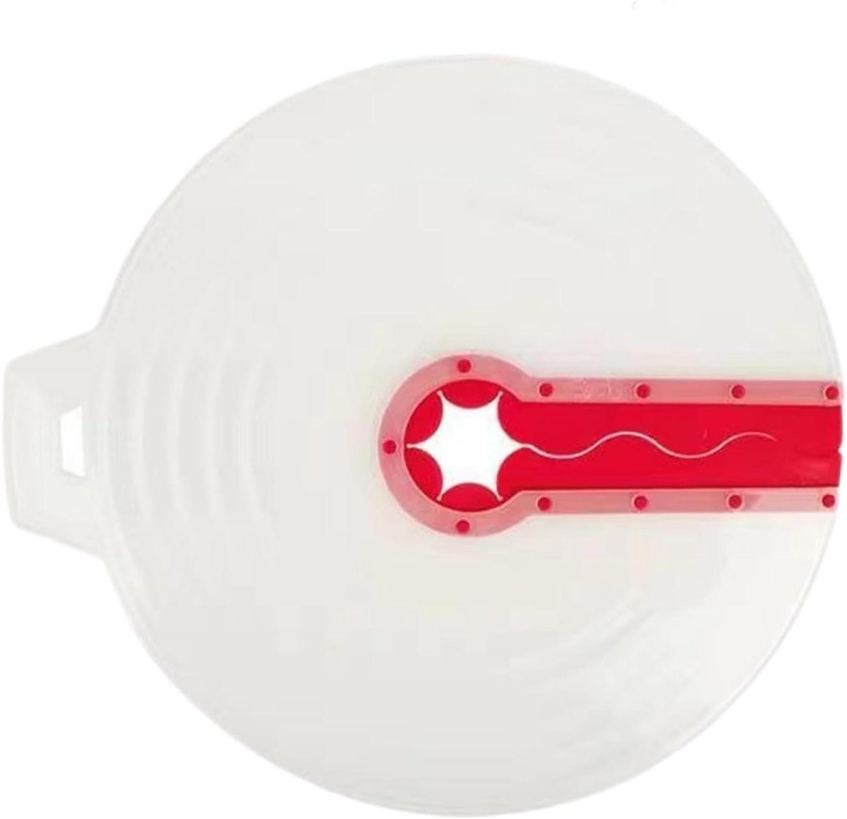 Spatdeksel Mixer Keuken Accessoire Morsen Voorkomen Transparant Ontwerp ca. 34 cm Transparant