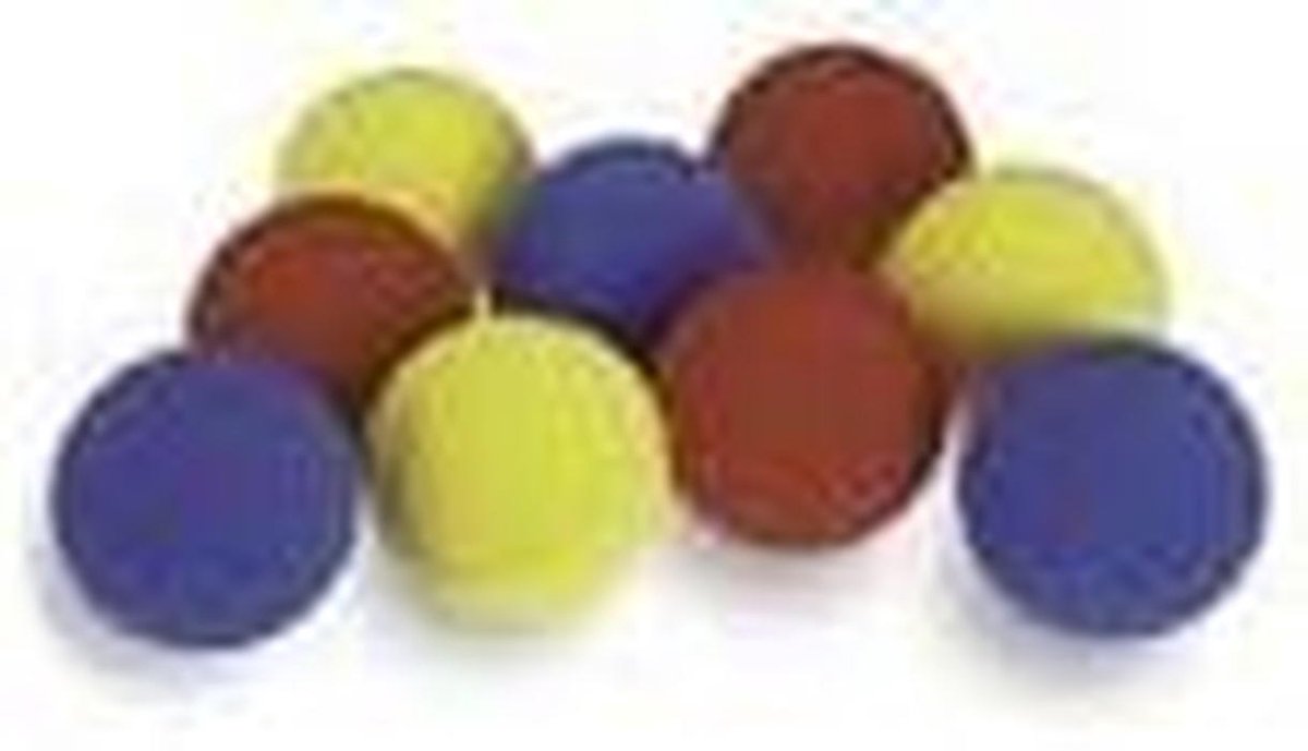Mini Foam Ballen - Tennis Ballen - Decoratie Gebruik - Zacht Materiaal - 20 Gram - Groen
