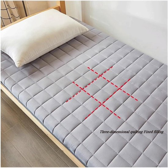 Vouwbare Matras - Japanse Futon Vloermatras - Ruimte Besparen - Meerlaagse Ondersteuning - 120x200cm - 2 — afbeelding 5