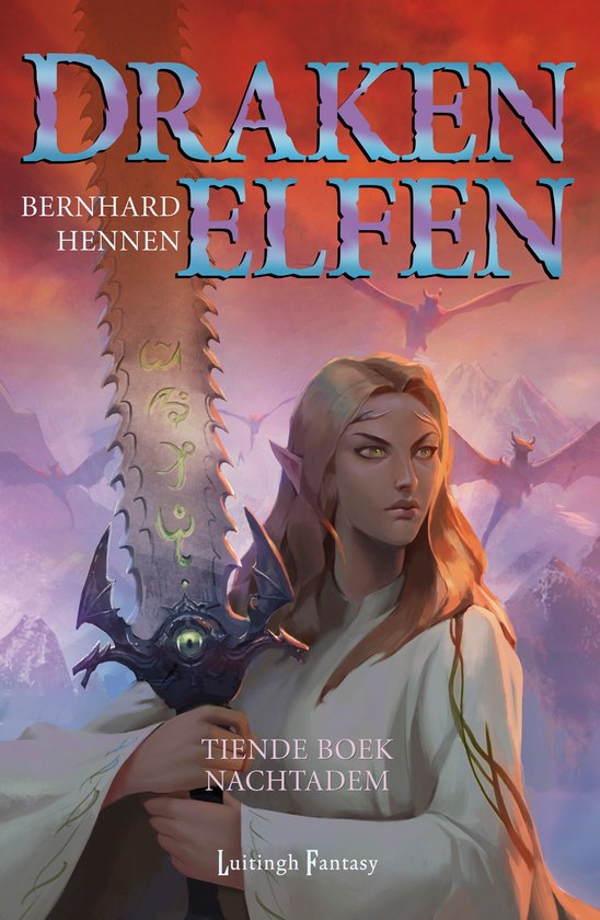 Drakenelfen 10 - Nachtadem - cover