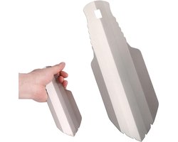 MTTProducts - ultralichte titanium schop - kleine tuinshovel - 38 gram - ideaal voor tuinieren en kamperen - inklapbaar met opbergtas - geschikt voor h...