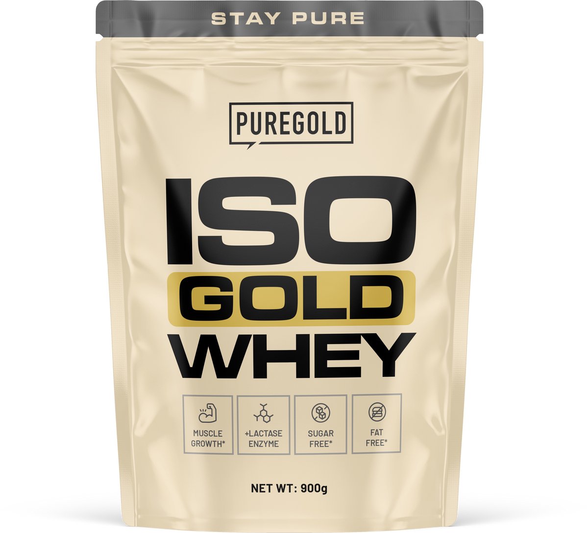 Pure Gold Iso Whey Gold Eiwit Poeder – Wei-eiwit Isolaat – Citroen Cheesecake – 500g