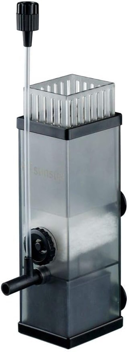 Aquarium Skimmer JY 03 - Geschikt Voor 300 Liter - Met Pomp En Zuigmonden - Zwart