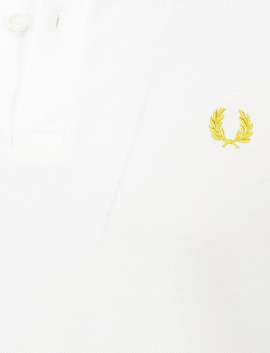 Fred Perry poloshirt korte mouw Wit