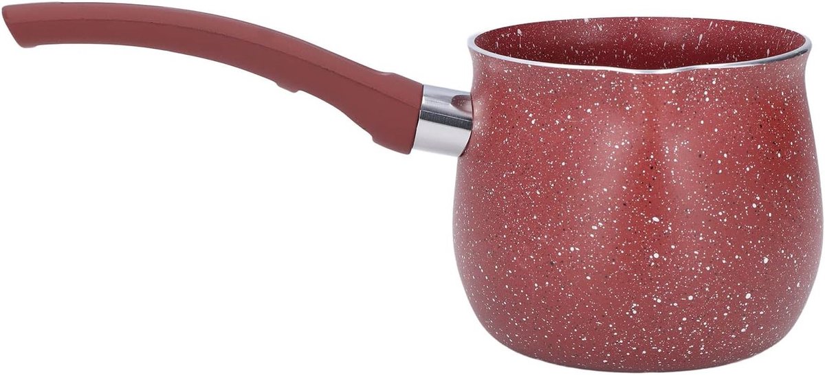 Mini Melkpan met Antiaanbaklaag - 10 cm Kookpot voor Sauzen en Melk